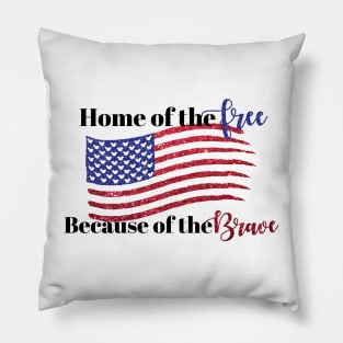 Home of the Free Pillow