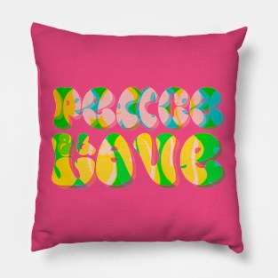 Peace & Love Pillow