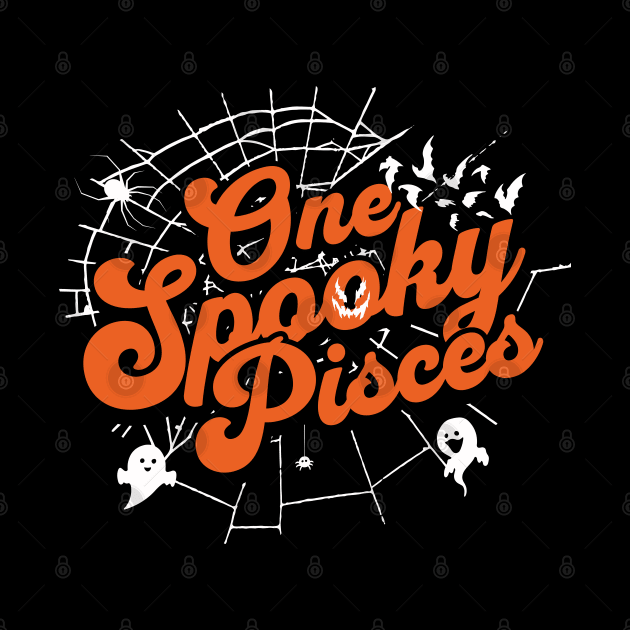 One Spooky Pisces Halloween Zodiac Sign by EndlessDoodles