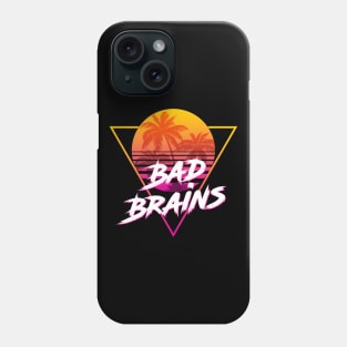 Bad Brains - Proud Name Retro 80s Sunset Aesthetic Design Phone Case