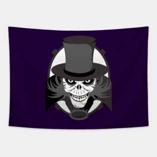 Retro Hatbox Ghost Tapestry