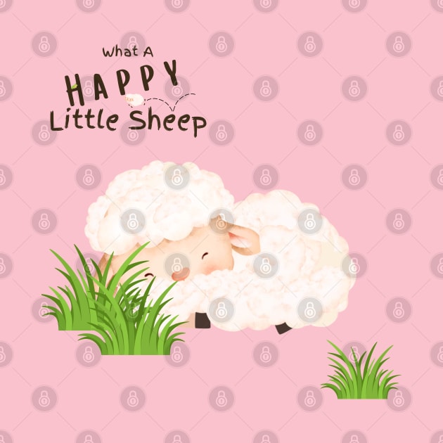 What A Happy Little Sheep | Sleeping by Bread of Life Bakery & Blog