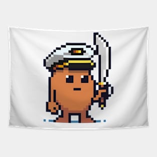 Potato Pixel Tapestry