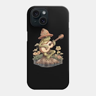 Cottagecore Aesthetic Frog Cute Vintage Phone Case