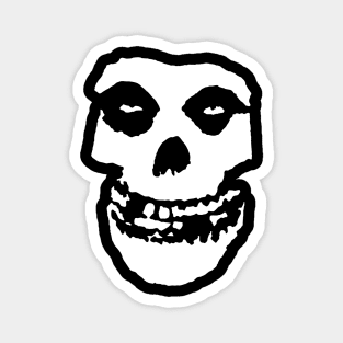 Crimson Ghost Skull Magnet