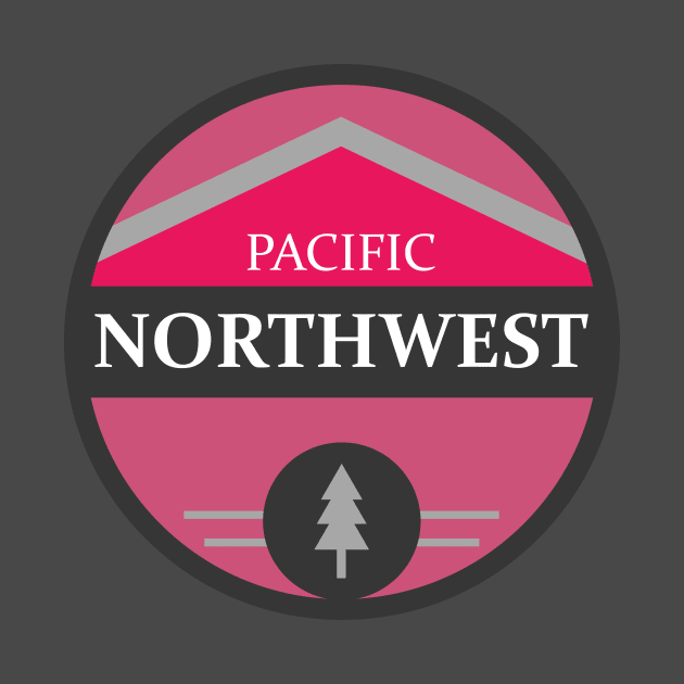 Pacific Northwest - pink version by jpforrest