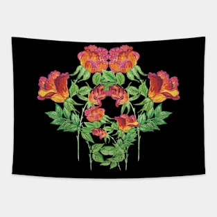 Colorful flowers Tapestry