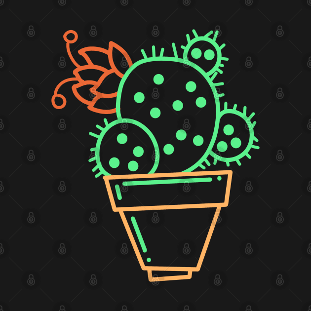 cute cactus V by donipacoceng