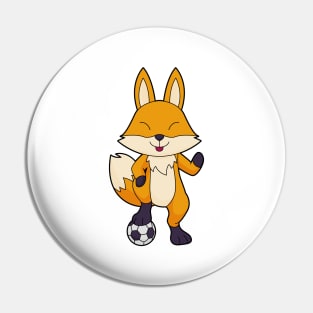 Fox Soccer player Soccer Pin