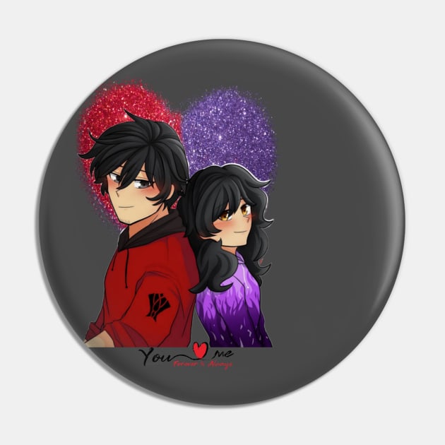 aaron aphmau :Heartfelt Harmony Pin by Fadedstar