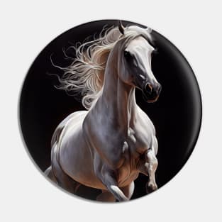 Arabian Horse - Oil paint Pin