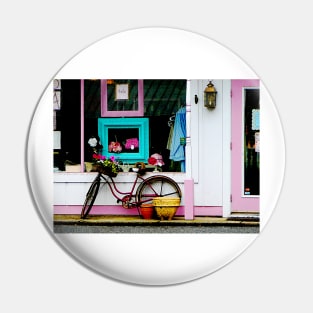 Bicycles - Bicycle By Antique Shop Pin