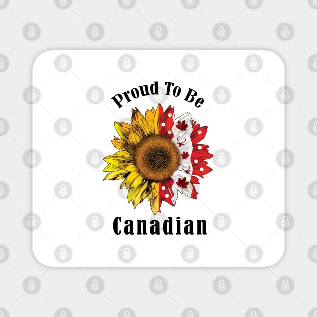 proud yo be canadian Magnet by busines_night