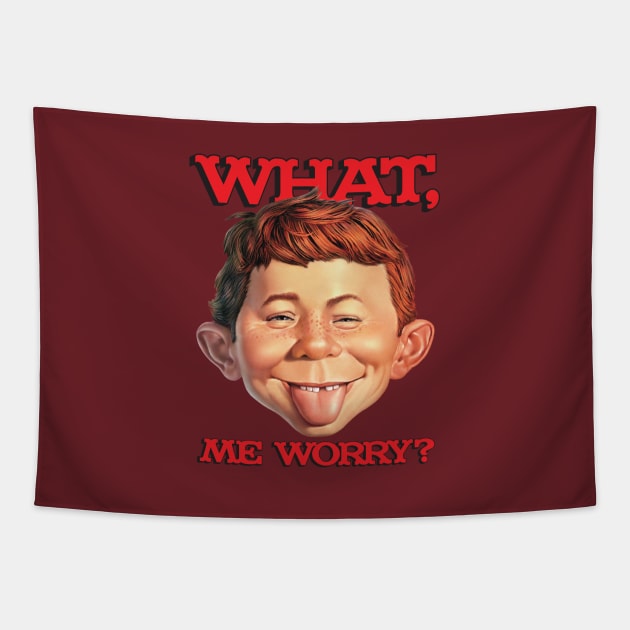 What, me worry? Tapestry by TonieTee