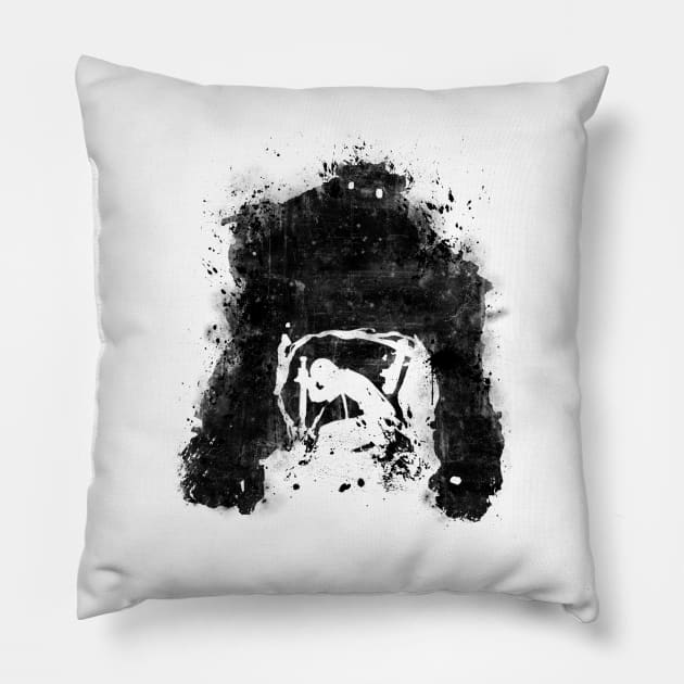 Wander - Shadow of Colossus Pillow by Taki93