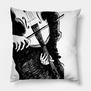 Violinist Pillow