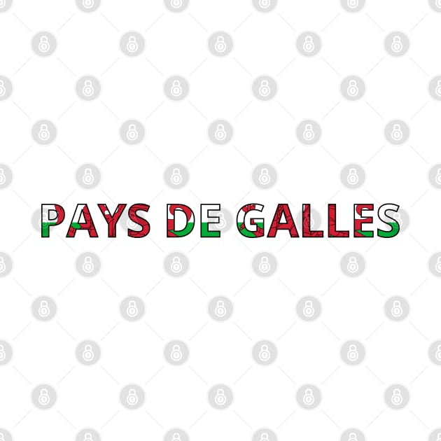 Drapeau Pays de Galles by Pixelforma