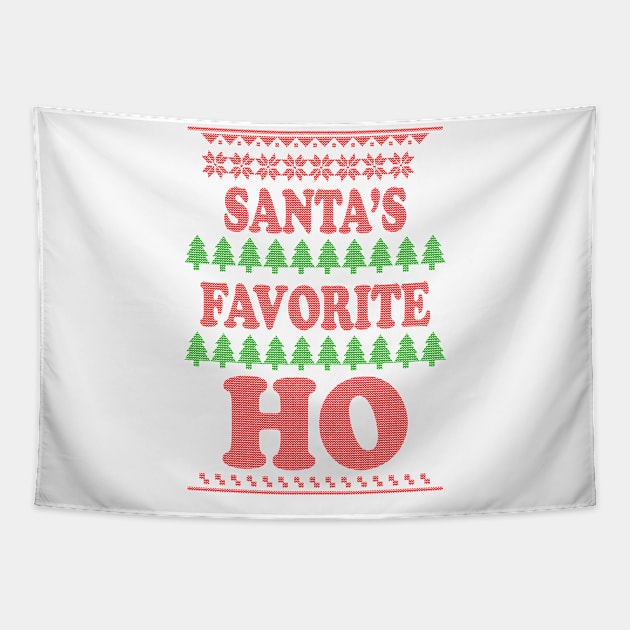 Santas favorite Ho Tapestry by Carlo Betanzos