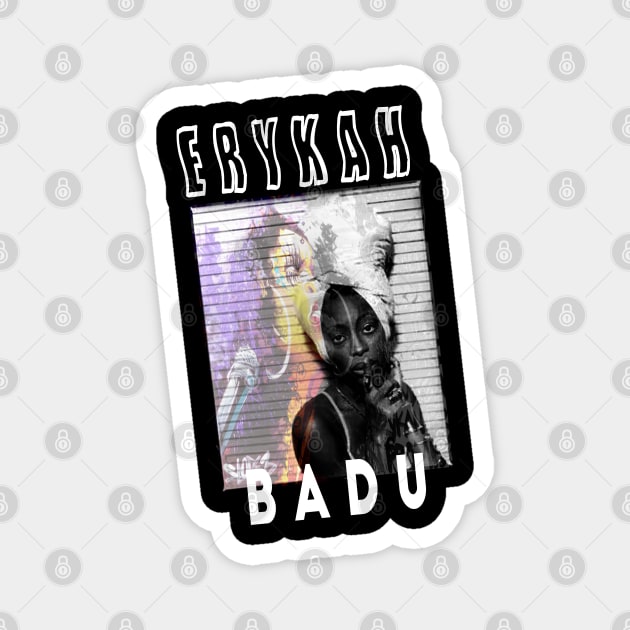 erykah badu Magnet by sungchengjie_art