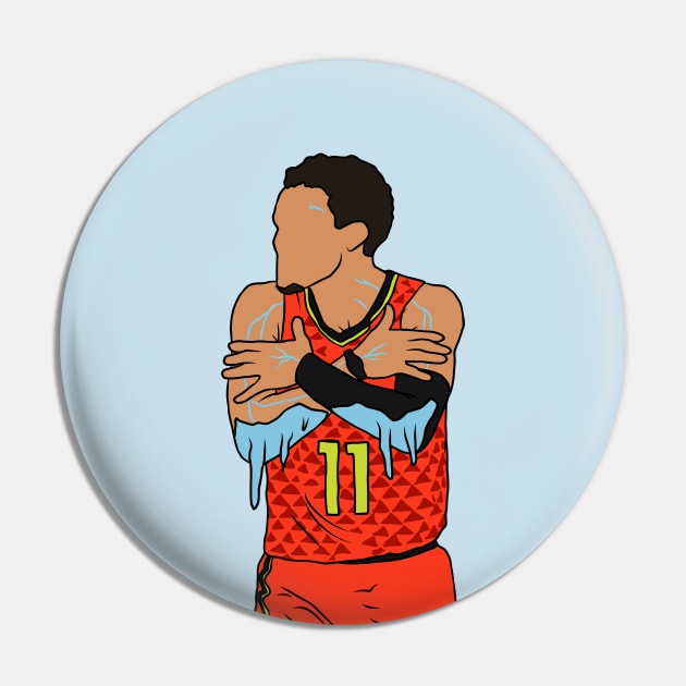 Trae Young Ice Pin by rattraptees