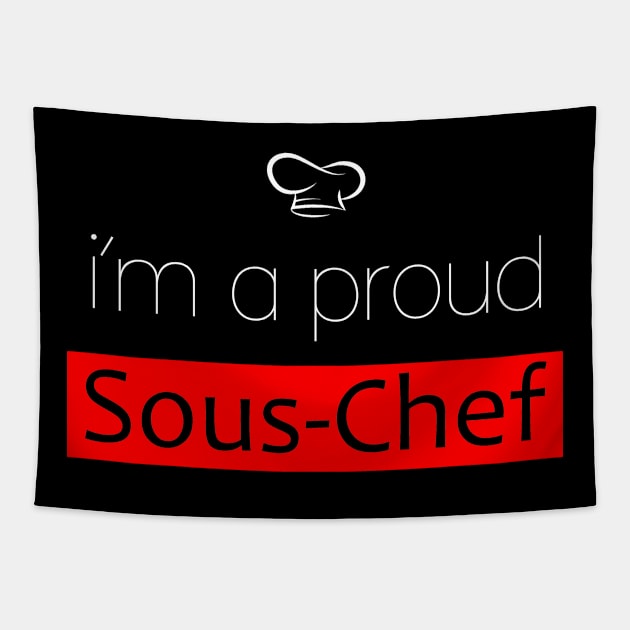 i'm a proud sous chef Tapestry by thisiskreativ