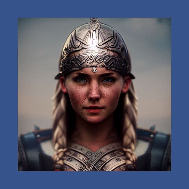 Viking Shield Maiden by Grassroots Green