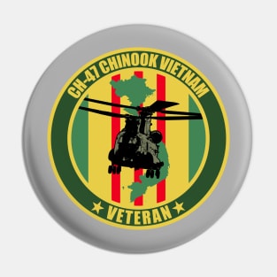 CH-47 Chinook Vietnam Veteran Pin