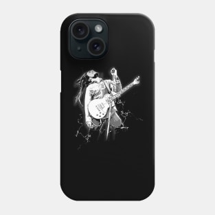 bob marly vintage black and white design Phone Case