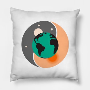 Night and day Pillow