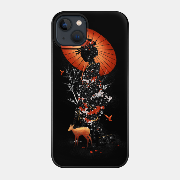 Geisha Nature - Japan - Phone Case