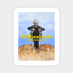 Sir MixaLatkeHip-Hanukkah Print Magnet