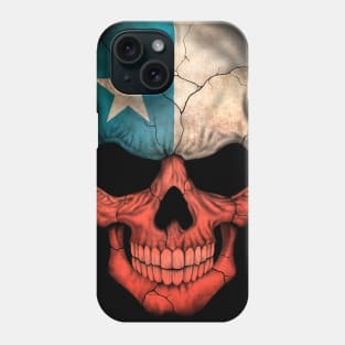 Chilean Flag Skull Phone Case