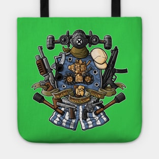 metal slug crest Tote