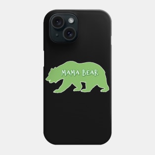 Green Mama Bear Gifts Phone Case