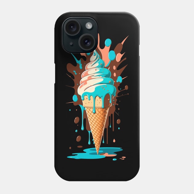 Ice cream Lovers Phone Case by Greeck