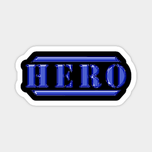 Hero Blue Magnet