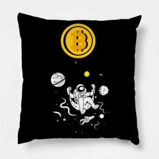 Bitcoin Crypto To The Moon Pillow