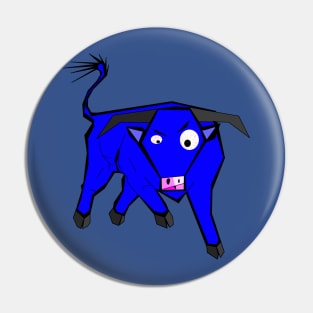 Blue bull Pin