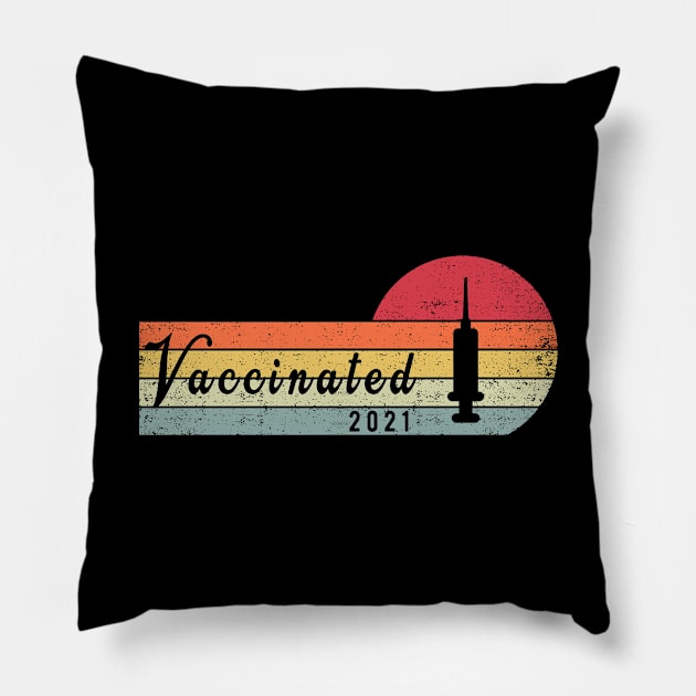 Vaccinated 2021 Pillow by kevenwal