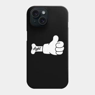 Thumbs Up - Aight Phone Case