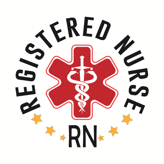 Registered Nurse RN Nursing Nurse Day and Nurse Week by Flow-designs