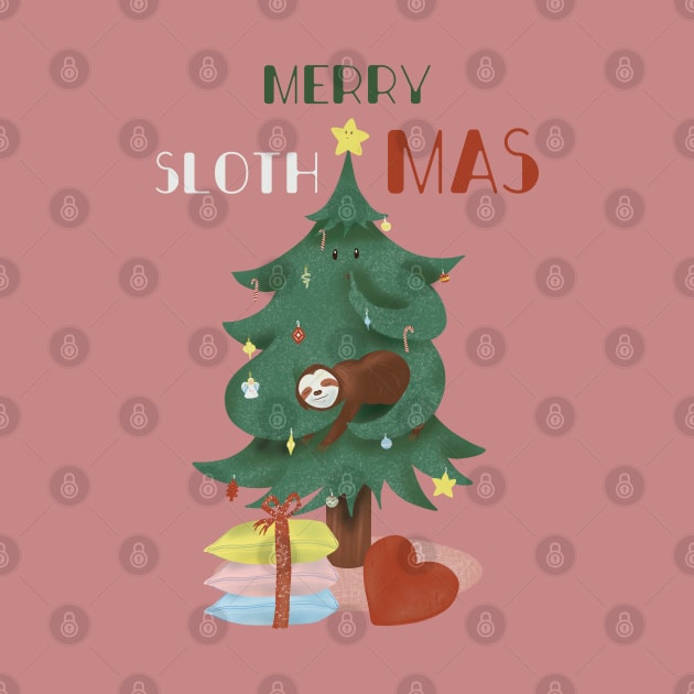 Merry slothmas by Mimie20