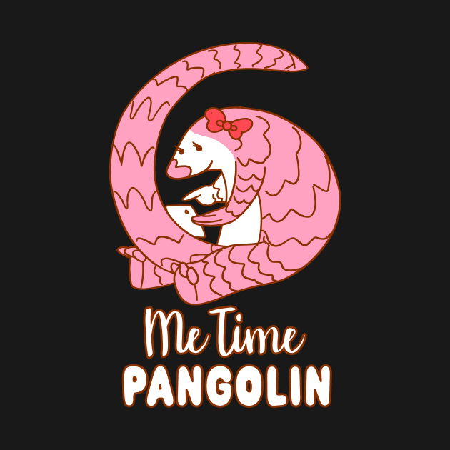 Me Time Pangolin by escic