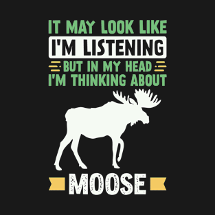 Funny Moose Lover T-Shirt