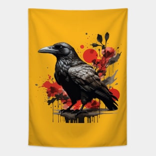 Black Raven Tapestry