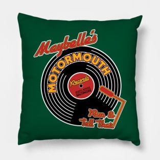 Maybelle's Motormouth Records Pillow