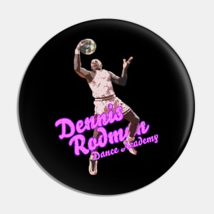 Dennis Rodman Rebel on the Court Pin