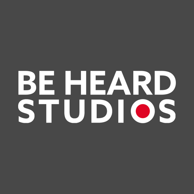 Be Heard Studios Red Dot w Logo on back by beheardstudios