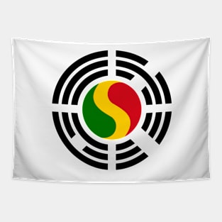 Korean Mali Multinational Patriot Flag Series Tapestry
