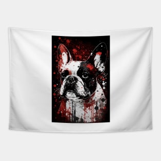 French Bulldog Portrait Tapestry